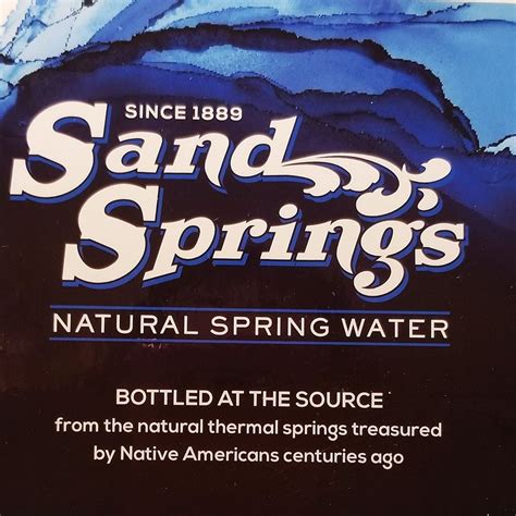 sand springs water williamstown.